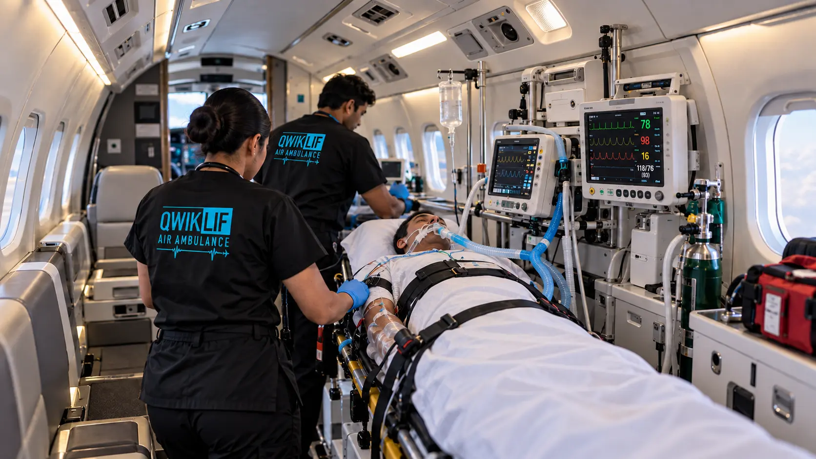 Air Ambulance for Ventilated Patients: Safe Medical Transport