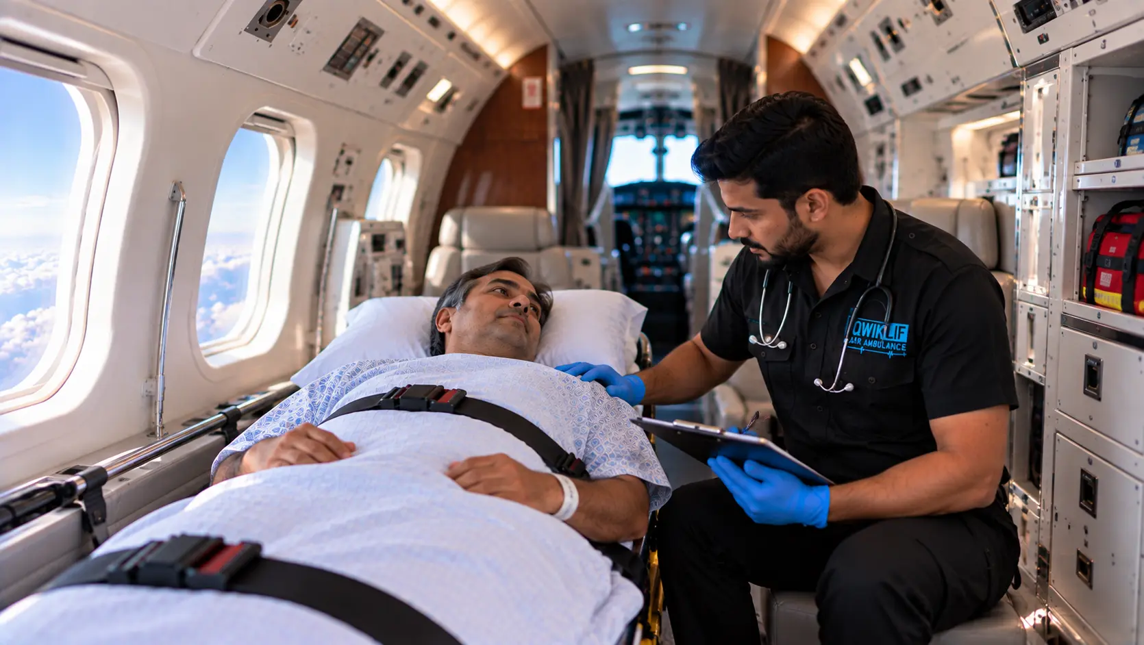 Air Ambulance for Trauma Patients: Safe Medical Transfer and Care
