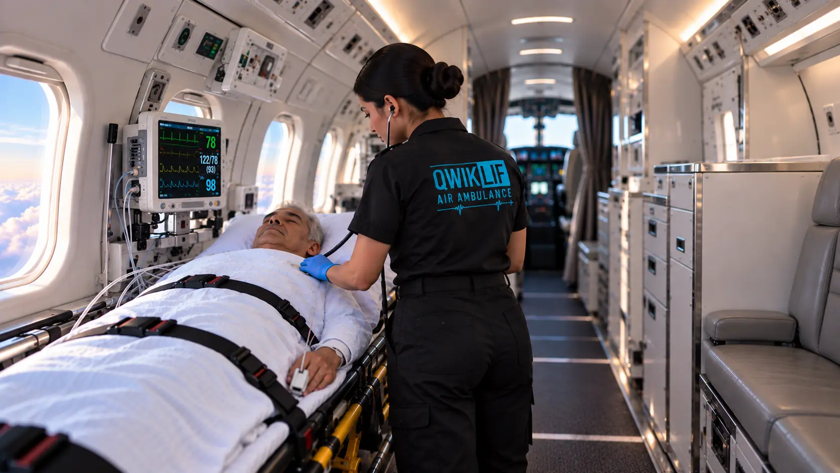 Air Ambulance for Heart Patients: Safe and Specialized Medical Transport