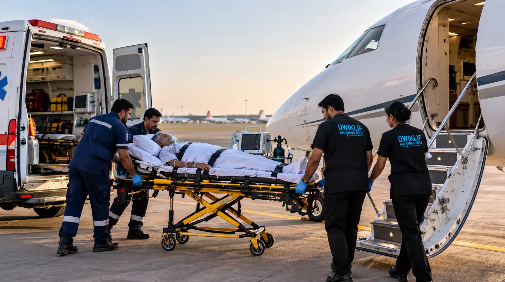 How Air Ambulance and Ground Ambulance Teams Work Together