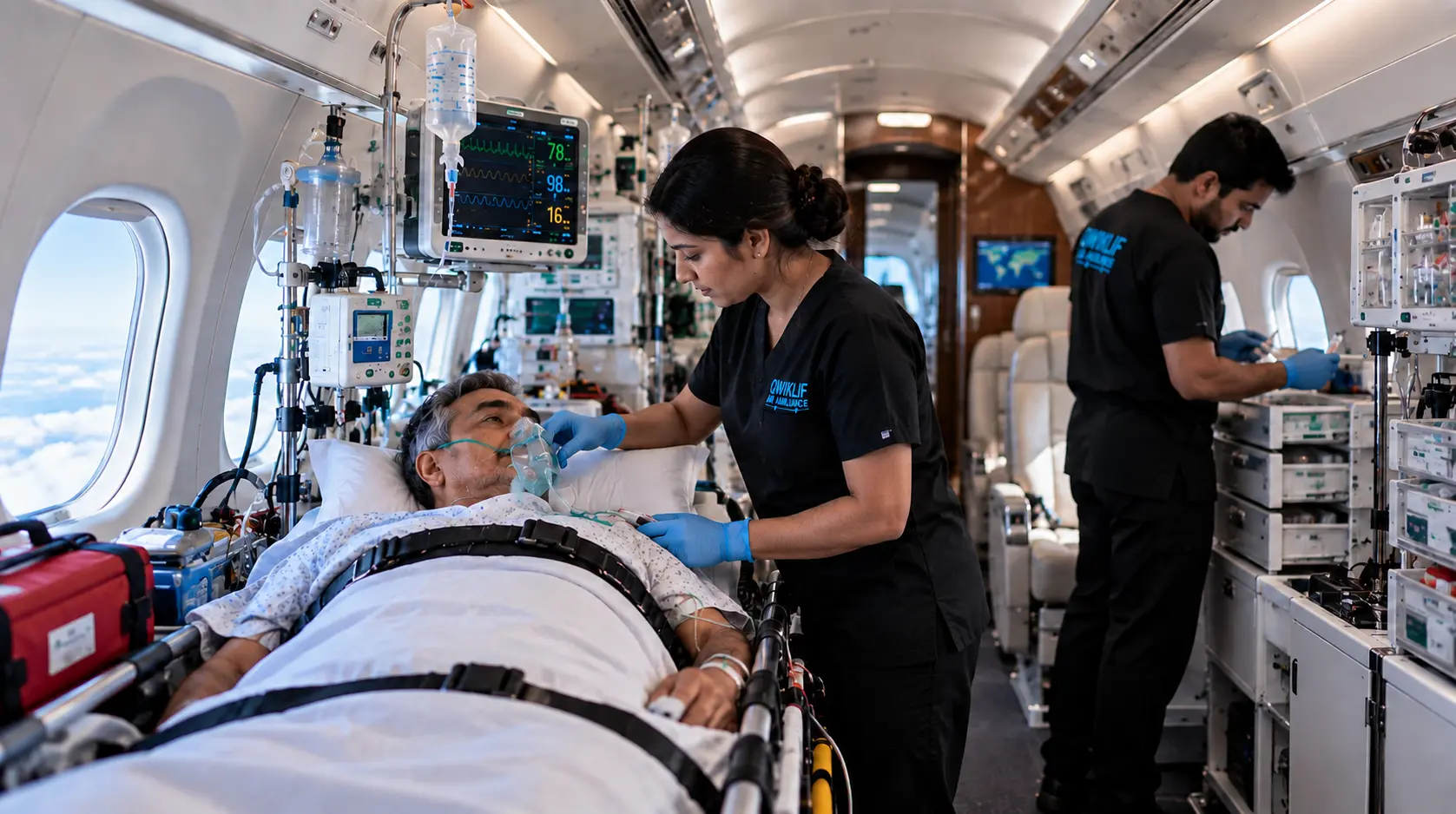 How the Medical Team Prepares for Unexpected Changes During a Flight