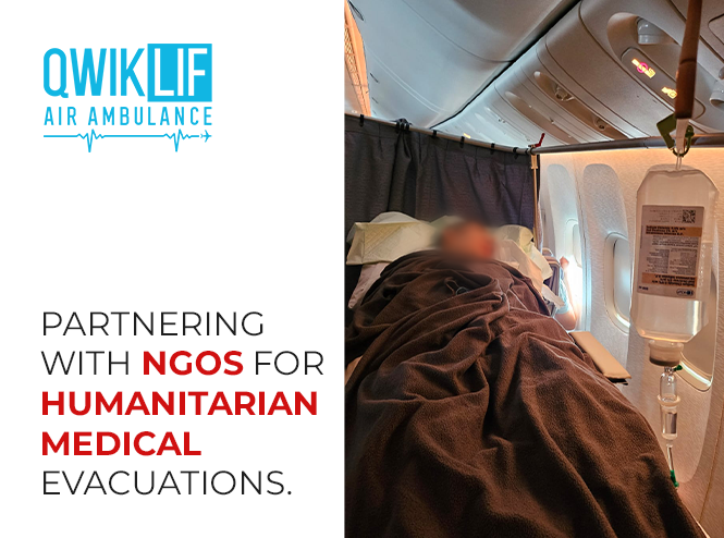 Partnering with NGOs for Humanitarian Medical Evacuations
