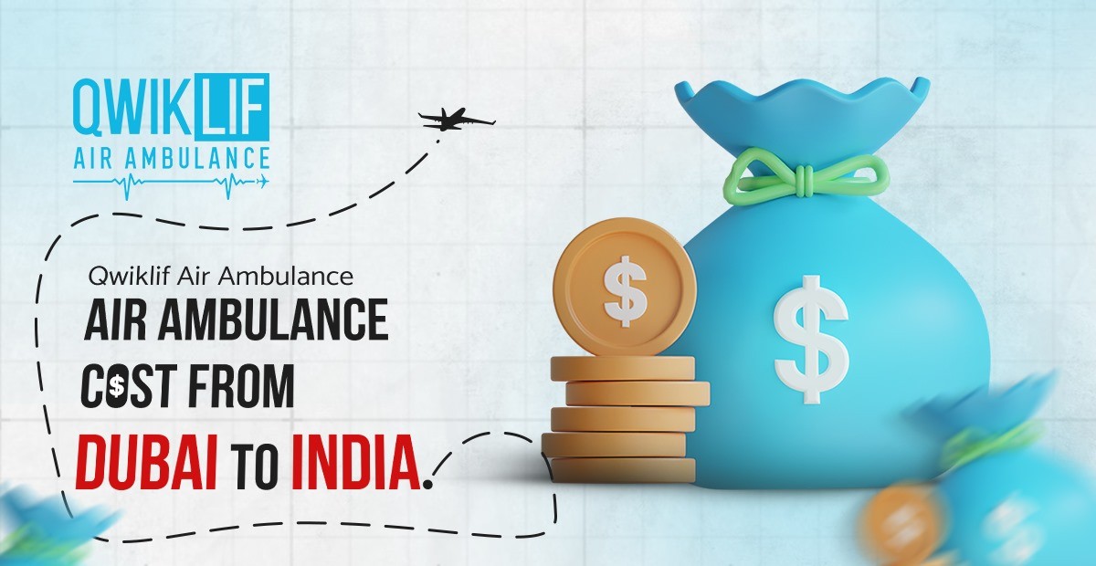 Cost of Air Ambulance Services from Dubai to India